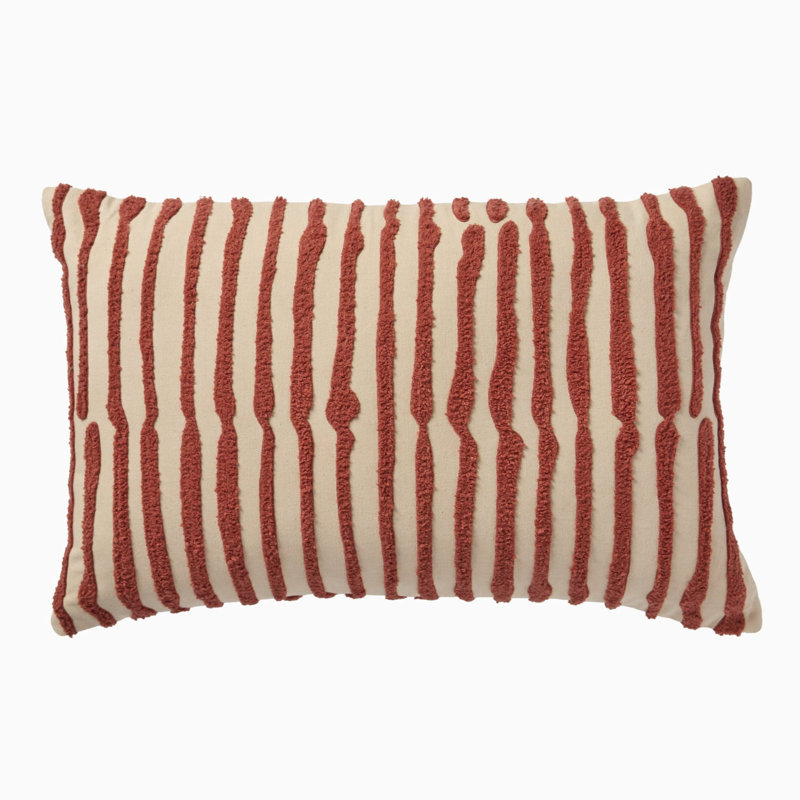 Paprika Rectangular Throw Pillow Cover