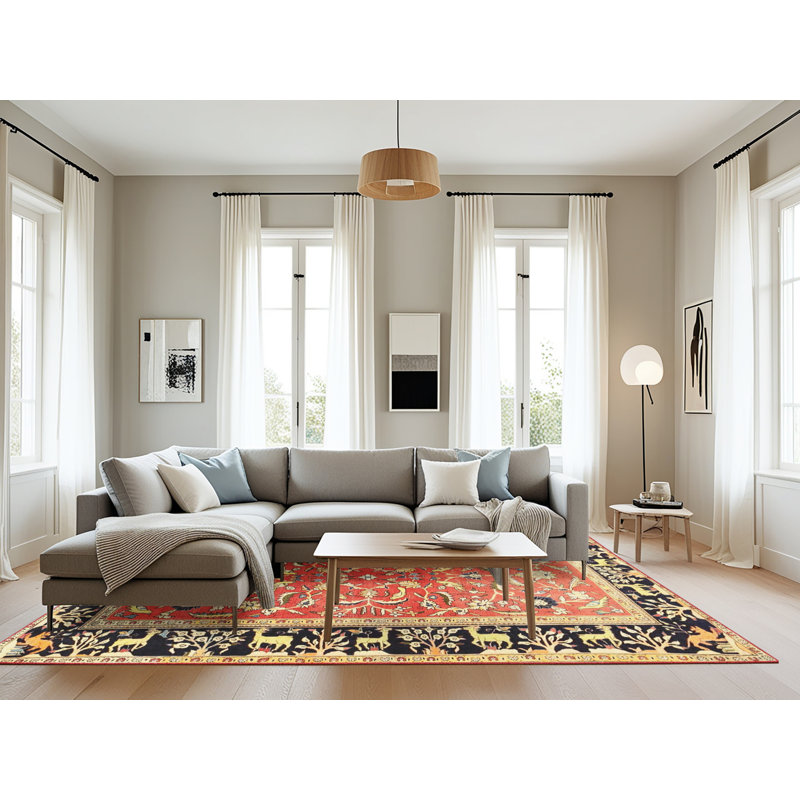 Delaune Oriental Indoor Rug, Rectangle 8' x 10'