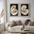 Framed Canvas wall Art, Vintage Abstract Wall pirnts for Bedroom-390920729-390920731