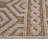 4X6 Mocha /Geometric Indoor/Outdoor Area Rug-138295438