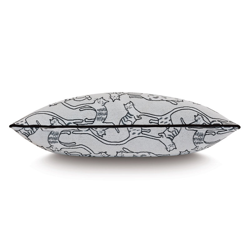 Housse et insert de coussin rectangulaire 100% polypropylène pour animaux de compagnie, Nuage