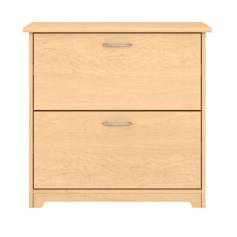 Osvald 31.26'' Wide 2 -Drawer File Cabinet, Natural Maple