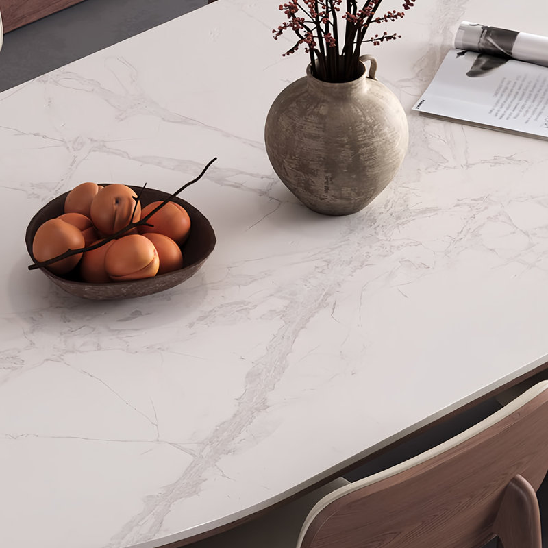 Table et chaise de salle à manger rétro et pratique, 7, H 29,5 po x L 55,1 po x l 31,4 po