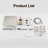 Ceiling Mounted Pressure Balanced Luxury Complete Shower System with Digital Display and Rough-in Valve-105831525