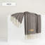 Pinstripe Cashmere/Lambswool Throw-1784883586