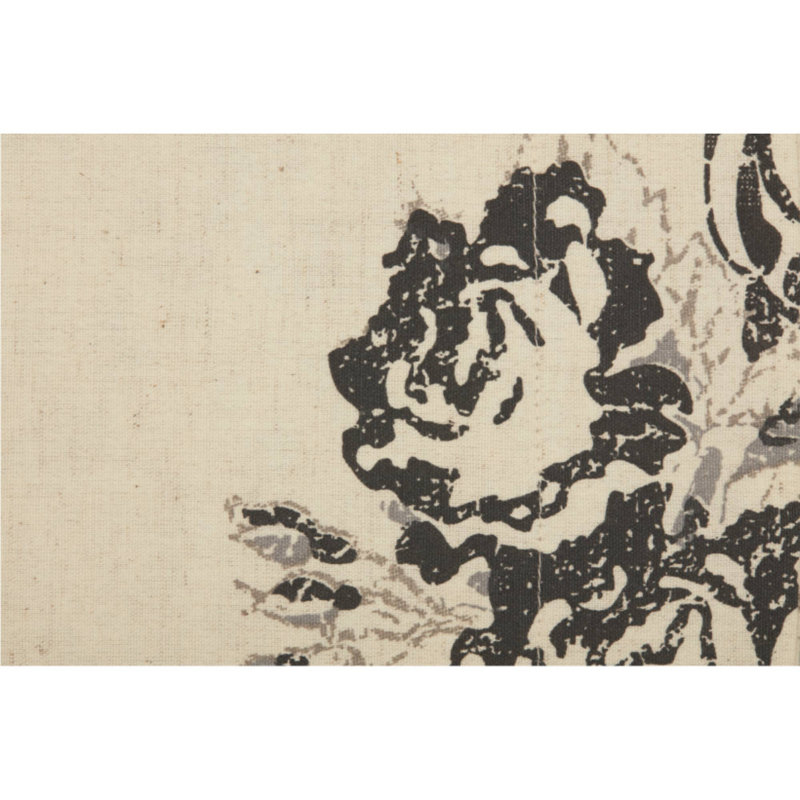 Cotton Blend Floral Sham Set