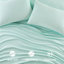 Ensemble de draps pour lit simple TG 3 pièces - 100% molleton, doux et moelleux, boulochage, draps lavables à la machine, plats et ajustés, 1 taie d'oreiller ultra territoire, drap,