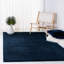 Tapis à poil long bleu marine Aeryn-230891710