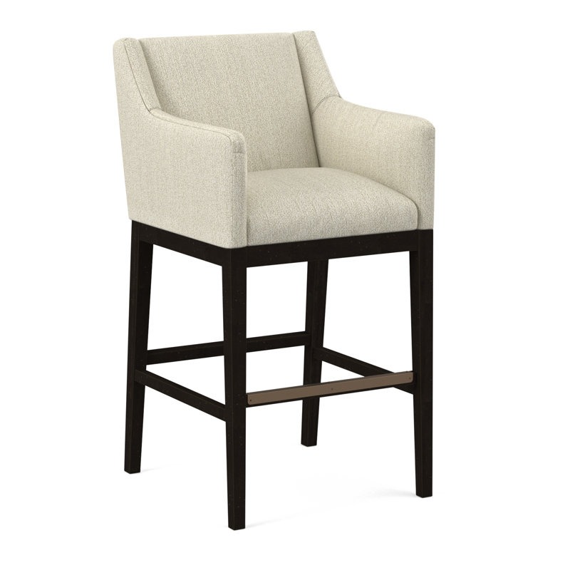 Upholstered Stool, 61493-88, Beachwood