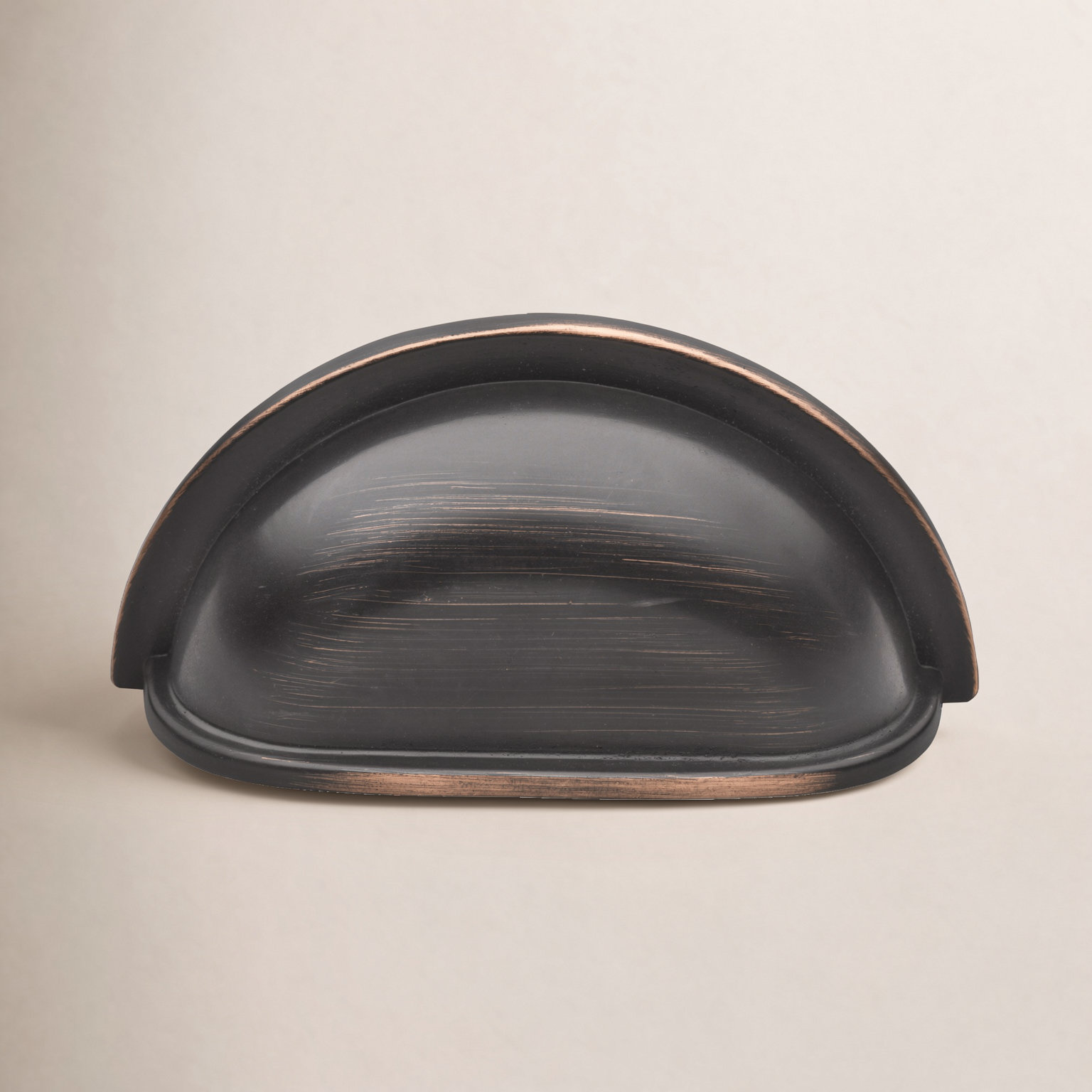 Classic 3" Center to Center Cup/Bin Pull, Oil Rubbed Bronze