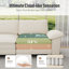 Ensemble de canapé modulaire rembourré 2 pièces, ensemble de canapé surdimensionné avec causeuse et fauteuil-1675256215