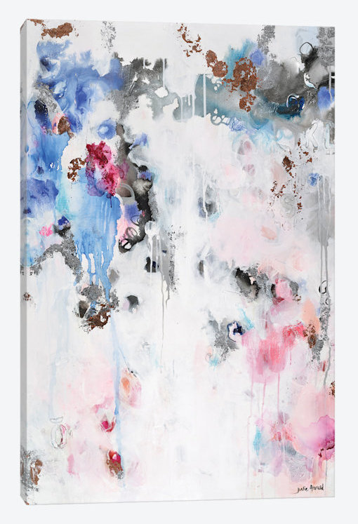 Starlit, reproduction d'art sur toile tendue, Papier d'art encadré noir, Blanc, H 32 po x l 24 po x P 1 po