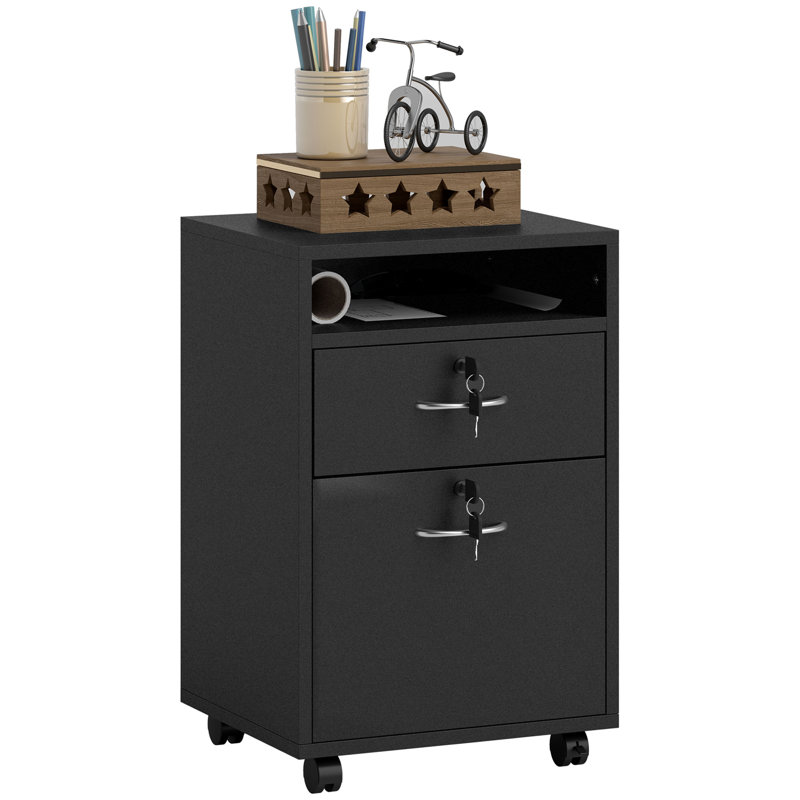 Savka 1 Drawer Filing Cabinet