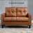 Nater Upholstered 51.5'' Reception Loveseat
