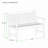 Schank Teak Outdoor Patio Garden Bench-437200185