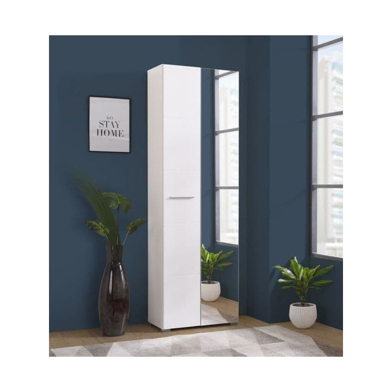 Bartholemy Solid Wood Wardrobe