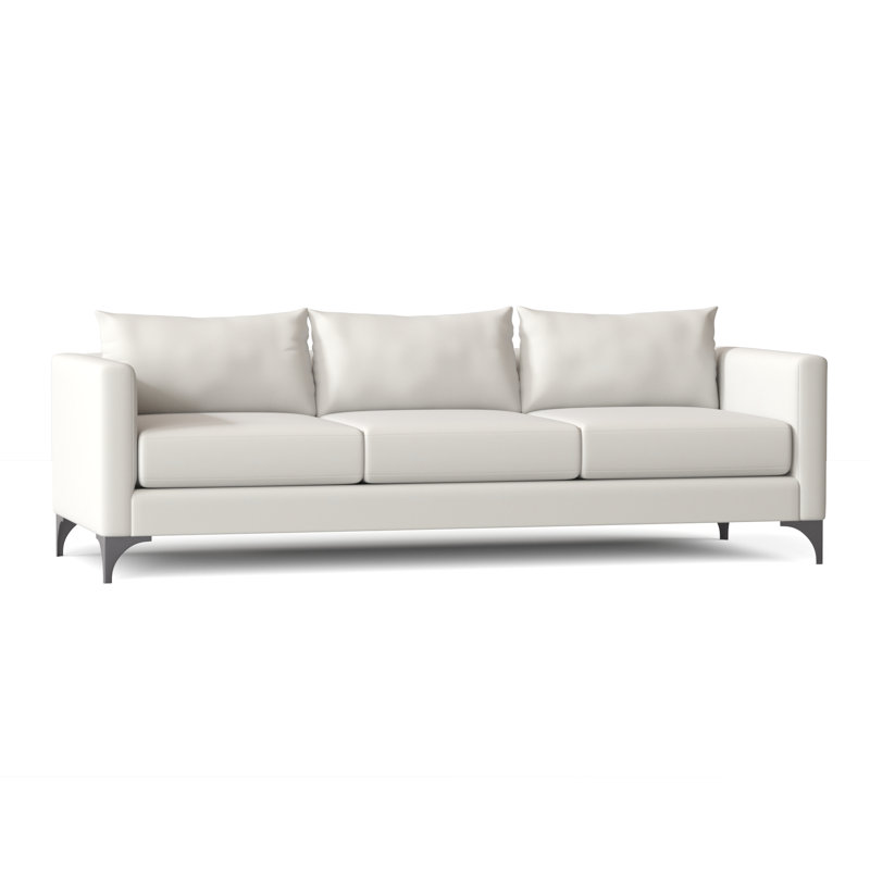Vess Upholstered 87'' Sofa, Akiko Bone