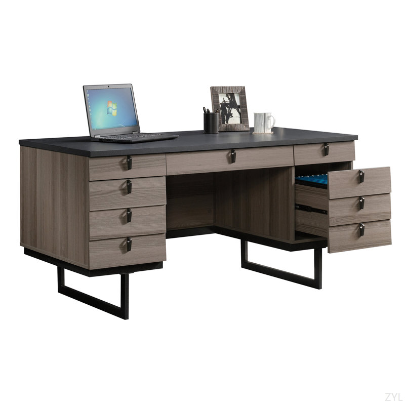 Bureau de direction, finition brune