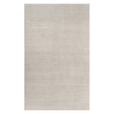 Rug & Kilim’S Oversized Contemporary Textural Solid Rug In Ivory Tones