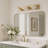 3-Lamp Copper Principal Acrylic LED Vanity Light