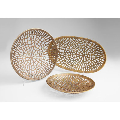 Caught In Your Web Glass Decorative Bowl