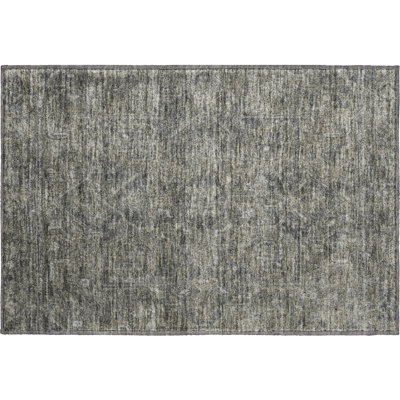 Premium Machine Washable Cerrito AMF571 Mocha Rug