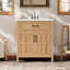 Meuble-lavabo simple 30 po avec plateau en résine