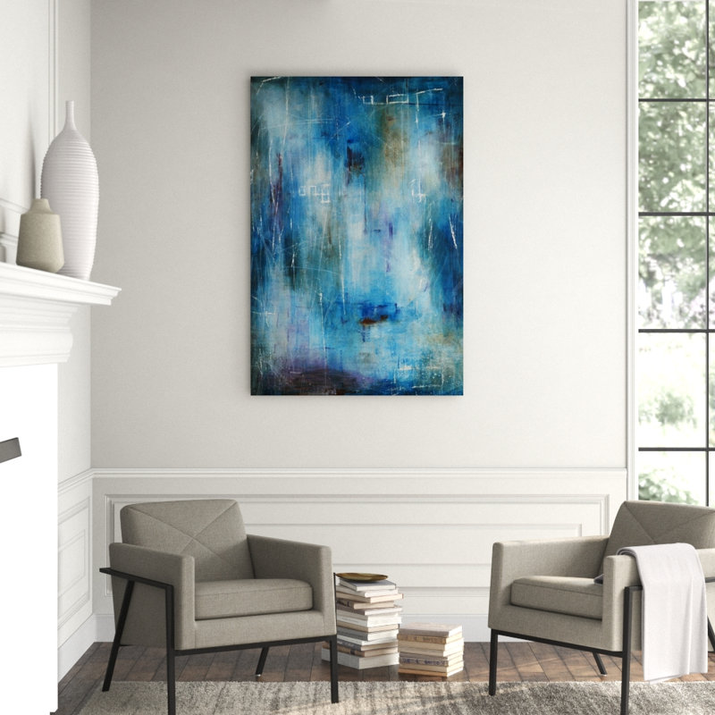 Gelid Print by Joshua Schicker, Image Brush Gel, 60" H x 40" W x 1.5" D