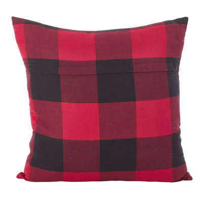  Indoor / Outdoor Checkered Square Throw Pillow Cover