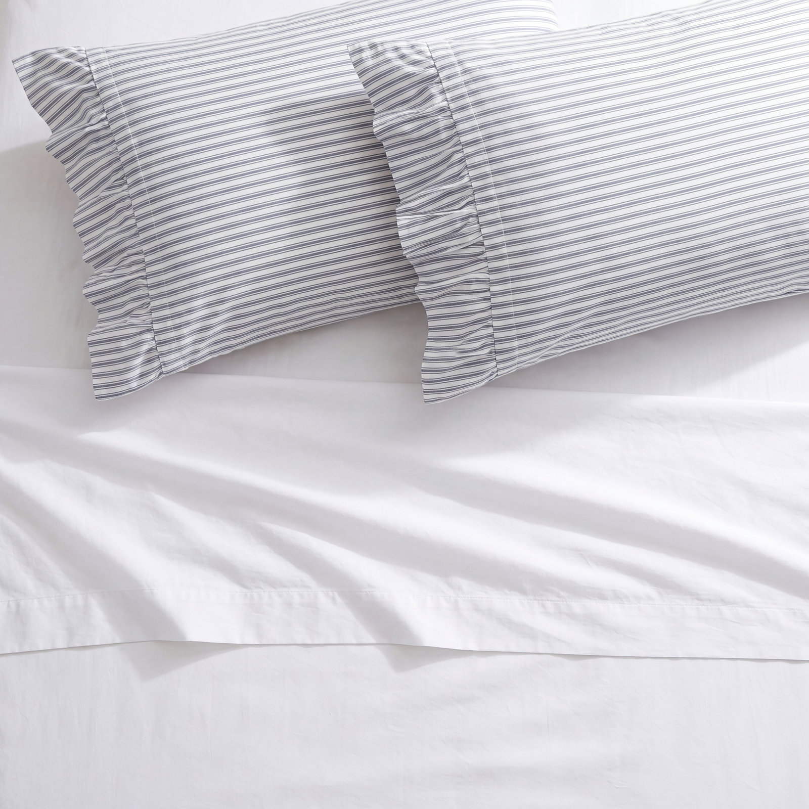 Cotton Pillowcase, Standard, Blue