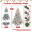 Arbre de Noël artificiel enneigé 6 pi-803458028
