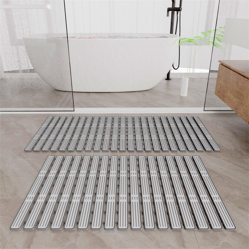 Gowan Plastic / Acrylic Non-Slip Shower Mat, 68cm