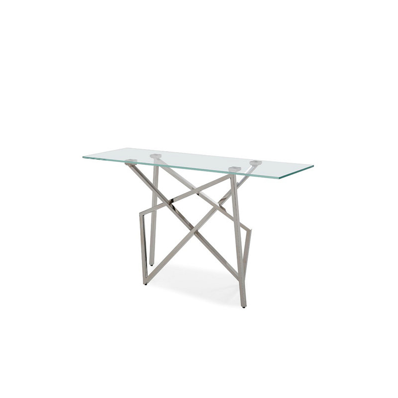 Console en verre 18,09 po