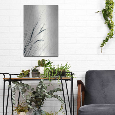 Red Barrel Studio® «Field Grasses I» par Debra Van Swearingen, art mural en métal