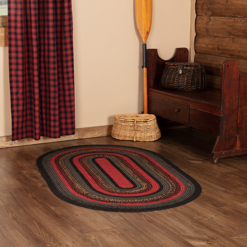 Amadeu Geometric Indoor Rug, Oval 5' x 8'