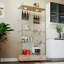 Vitrine moderne en verre avec lumières DEL-663844875