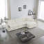 Canapé modulaire surdimensionné polyvalent avec repose-pieds réversible pour un confort ultime-2144348596