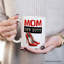 Tasse «Mom Off Duty» de maman, un cadeau amusant pour maman avec un nom personnalisé