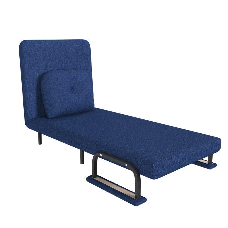 Fauteuil convertible Qirae, Bleu