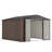 10' X 10' Metal Storage Shed For Ourdoor, Steel Yard Shed  With Design Of Lockable Doors, Utility And Tool Storage-118091688-118091689