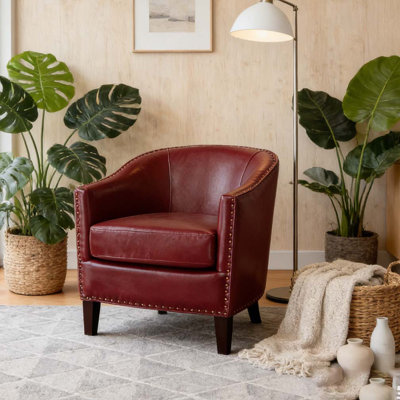 Leather Club Chair