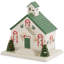 Spode Christmas Tree Led School House 5.5"