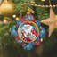 Santa with Boy Ornament-1126832424