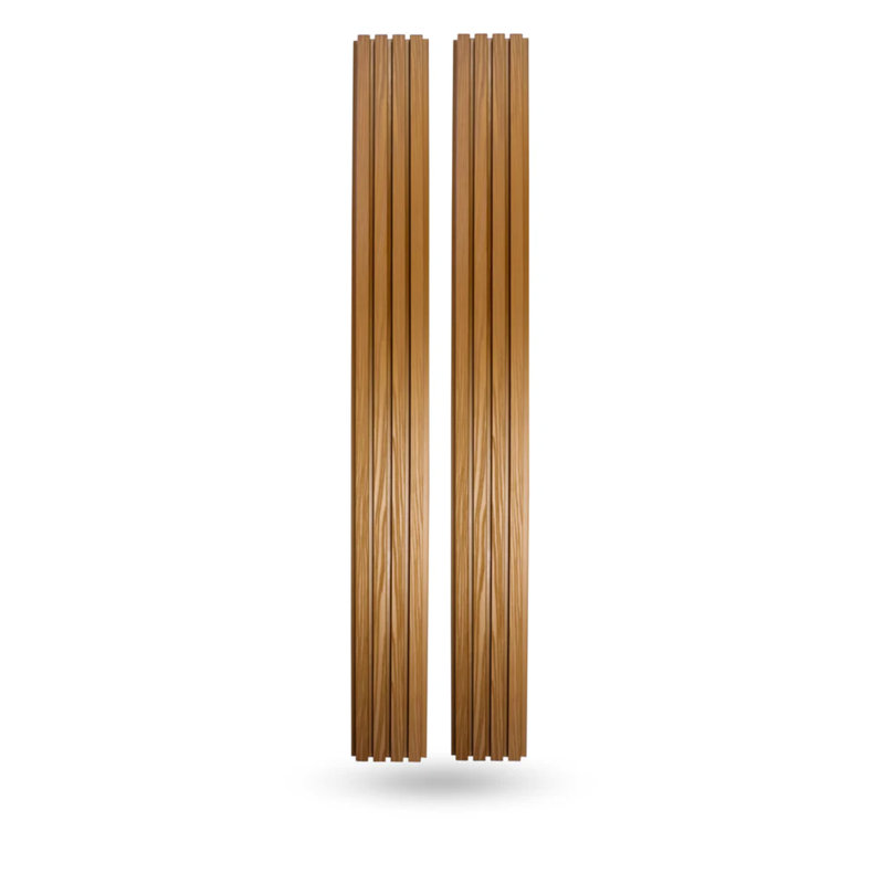 Panneau de revêtement en composite pour l'extérieur de 106 po x 8,5 po, résistant aux intempéries et aux rayons UV (ensemble de 2)