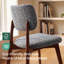 Chaise d'appoint rembourrée en bois massif-128944785-128944788