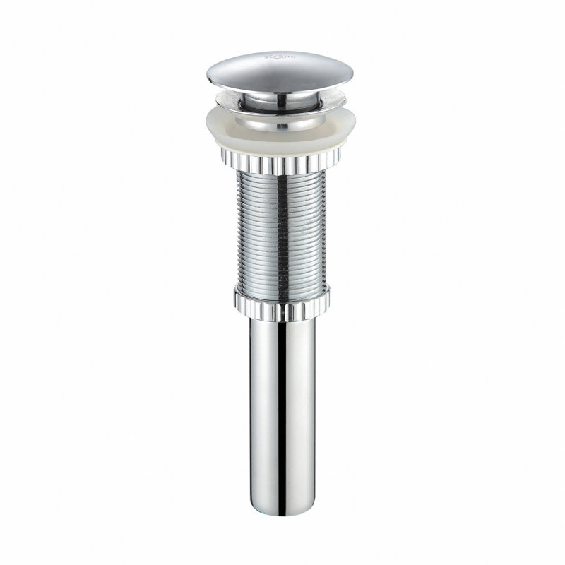 Exquisite 1.75" Pop-Up Bathroom Sink Drain, Chrome