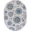Tapis bleu marine / crème Majoros-25248328