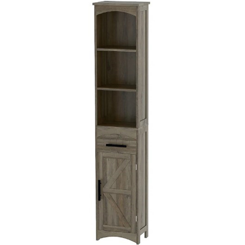Armoire étroite, Gris