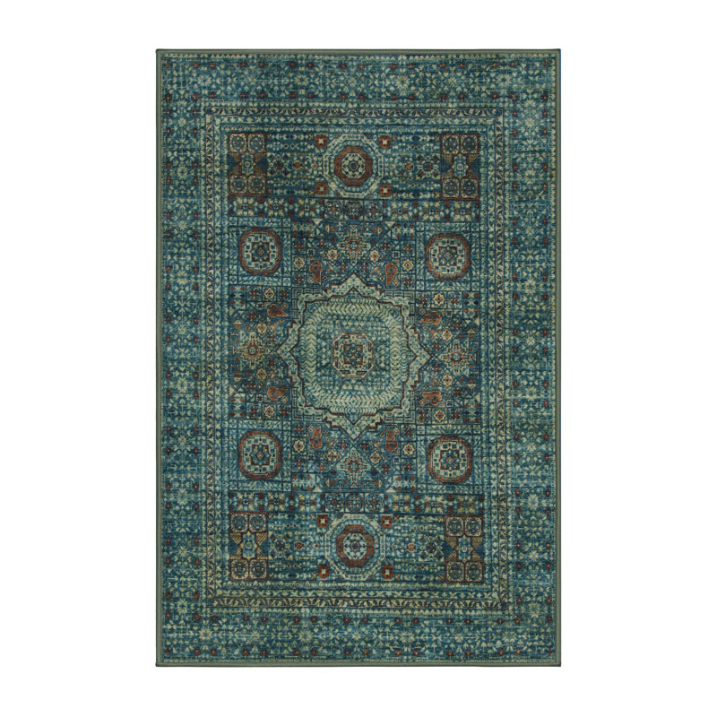 Abstract Indoor Rug, Rectangle 8' x 10'