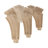 10-1/2 in x 4-7/8 in x 4-7/8 in Unfinished Medium Solid Mission Wood Corbel-51890462